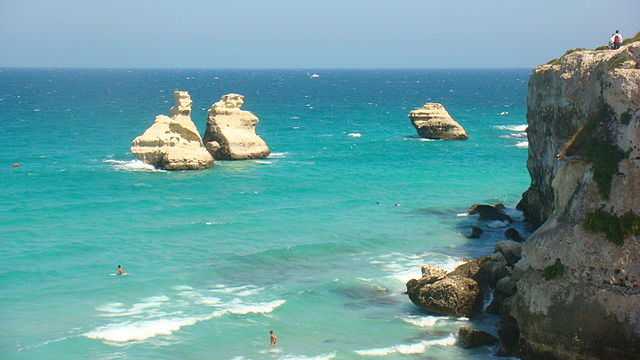 Torre dell'Orso (Salento) bella spiaggia da visitare con i bambini