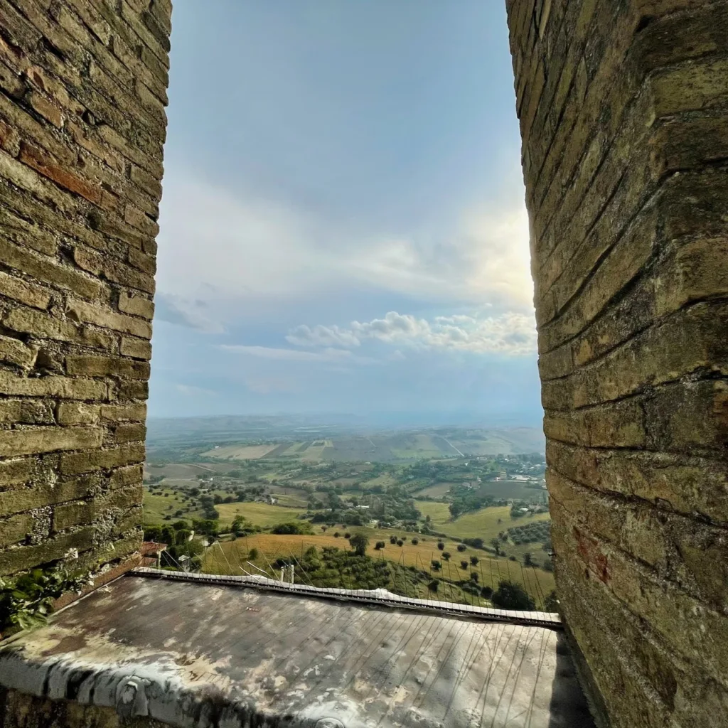 Panorama torre del borgo Recanati