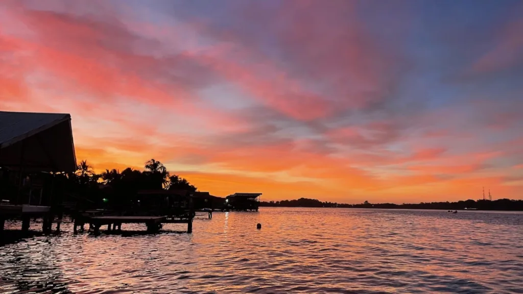 tramonto bocas del toro